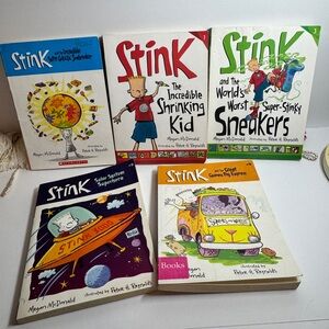 Stink Book Series by Megan McDonald - Colorful Kids' Collection